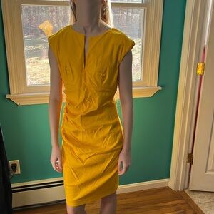 Sheike Yellow Bodycon Dress Size 12